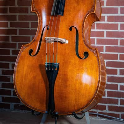 1976 E.M. Pöllmann 61 3/4 Upright Bass image 3
