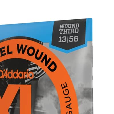 D'Addario EJ22 13-56 Jazz Medium, XL Nickel Electric Guitar Strings image 4