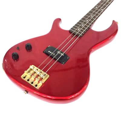 Aria Pro II RSB Deluxe I Lefty 1980s Red & Gold : Left-handed bass image 4