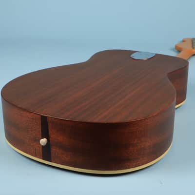 1960s Vintage Fender Newporter Acoustic Guitar Mahogany w/ Case Excellent Con. image 15