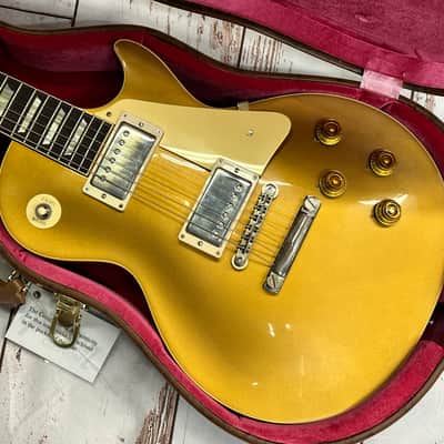 Gibson 1957 Les Paul Custom Shop VOS Gold Top New Unplayed Auth Dlr 8lbs 6oz #623 image 6