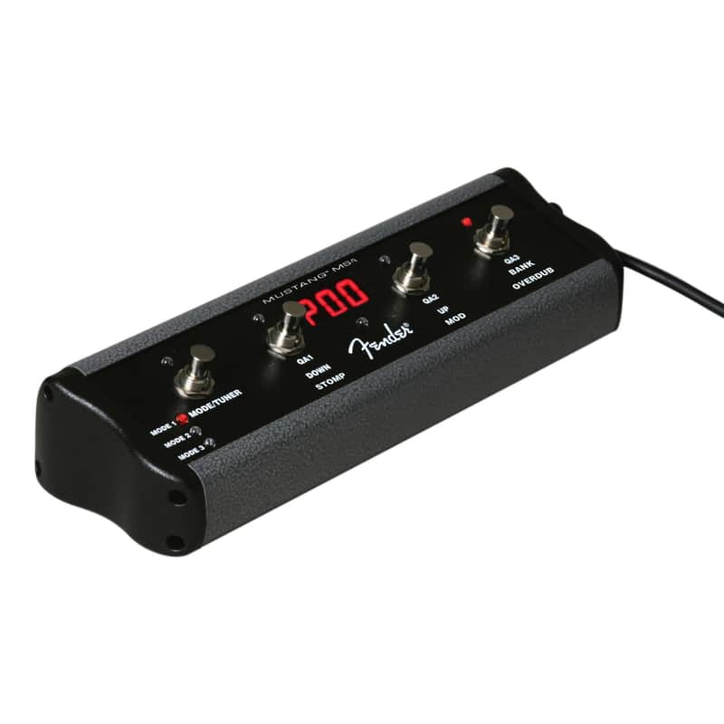 Fender 008-0996-000  MS4 Mustang 4-Button Footswitch with 1/4" Jack image 1