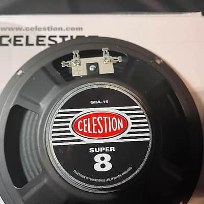 Celestion SUPER 8 8" 8ohm Ceramic Magnet Guitar Speaker image 3