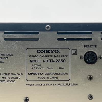Onkyo TA-2350 - Cassette Deck image 10