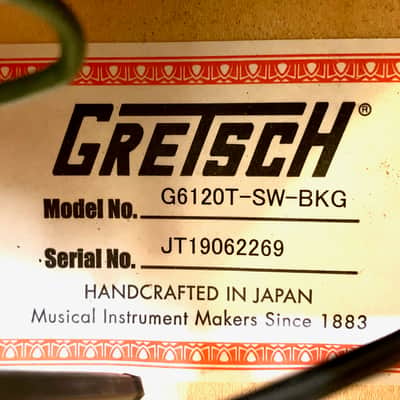 Gretsch G6120T-SW Steve Wariner Signature 2019 Magic Black image 20