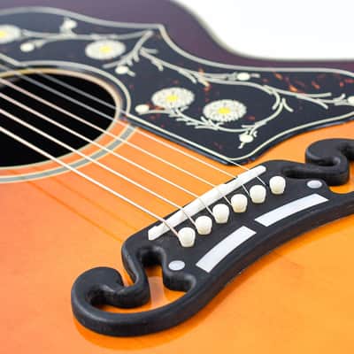 Epiphone Inspired by Gibson Custom Pre War SJ200 Rosewood Reissue Vintage Sunburst image 7