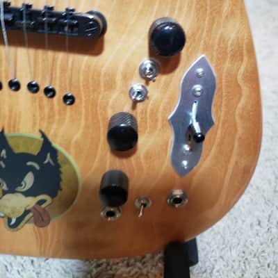 Jerry Garcia type Wolf Guitar handmade in USA  by Troy Post Guitars image 4