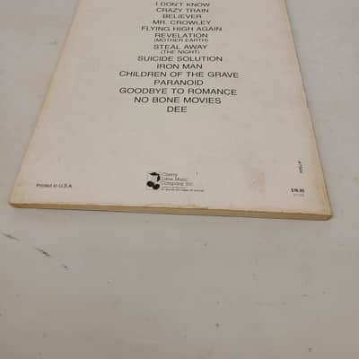 Cherry Lane Guitar vocal book 1987 image 4