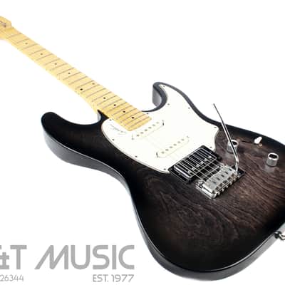 Godin Session SG MN Electric Guitar in Blackburst image 4