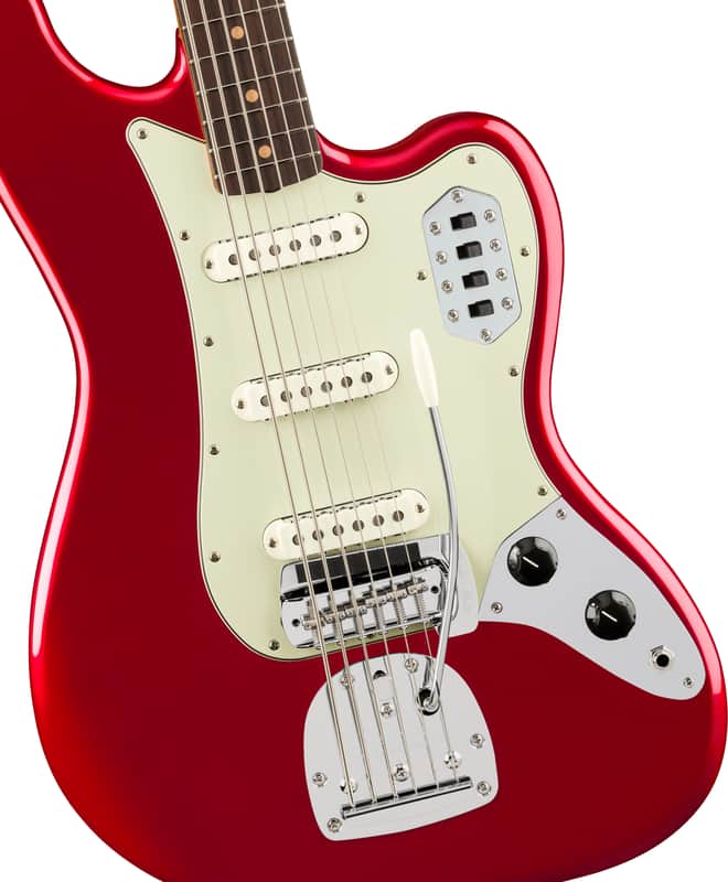 Fender Vintera® III Early '60s Bass VI, Rosewood Fingerboard - Candy Apple Red image 1