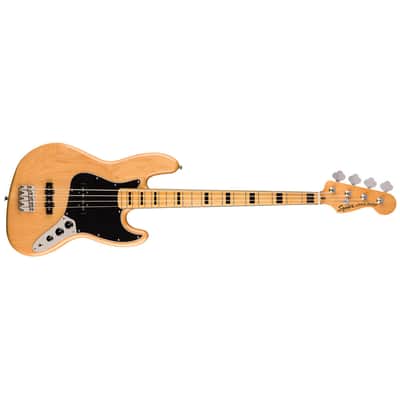 Classic Vibe 70s Jazz Bass Natural Squier by FENDER image 7