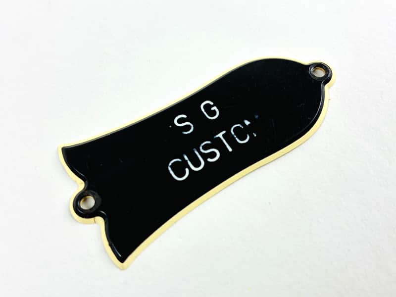 Gibson SG Custom Truss Rod Cover – Original 70s image 1