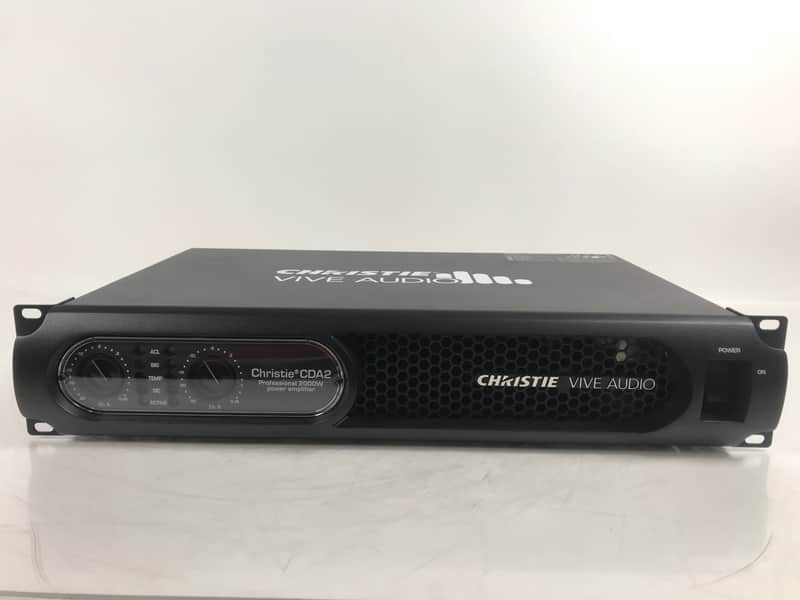 Christie CDA2 230V Professional 2000W Power Amplifiers image 1