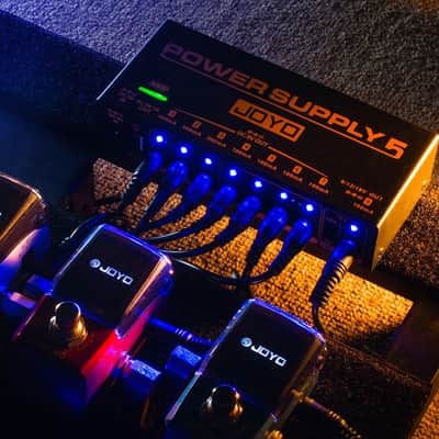 Joyo JP-05 Guitar Effect Pedal Power Supply Rechargeable 4400mAh Battery 8 DC Outputs 9V 12V 18V, FREE PICKS + HOLDER+ FREE SHIP USA image 6