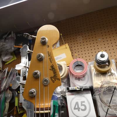 Fender Custom Shop '64 Jazz Bass 2002 - Reliced Olympic White image 5
