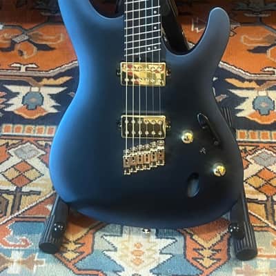 Ibanez Axe Design Lab SML721 Electric Guitar 2025 - Midnight Arctic Ocean Matte image 2