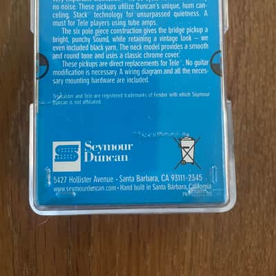 Seymour Duncan Little '59 / Vintage Stack Tele Set 2010s - Black image 7