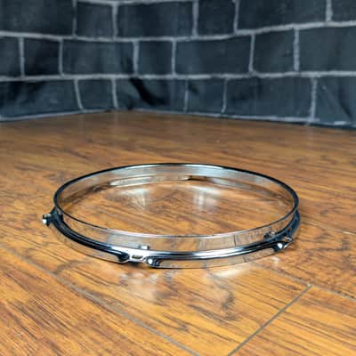 Pearl Triple‑Flanged 10" Tom Hoop – 6‑Lug, 1.6mm Steel Drum Hoop, OEM Pearl Replacement Rim, Smooth Tone & Classic Attack image 5