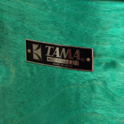 RARE Tama Superstar 70-80s  Aquamarine Concert tom 15 image 2