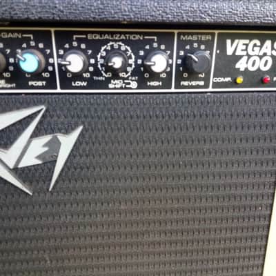 Peavey Vegas 400 'The Clean Machine 'Made in USA ca. 1986 LapSteel / Guitar Amp ! - rare- black image 7