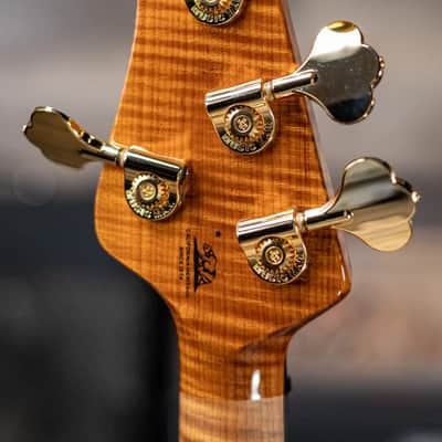 Ernie Ball Music Man Limited Edition - 1 of 300 - 50th Anniversary StingRay Bass - Molten Gold with Hardshell Case image 5
