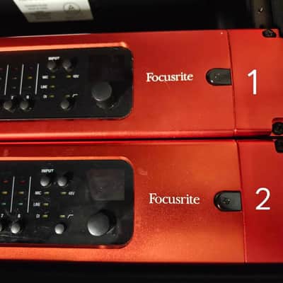Focusrite RedNet 4 Dante Audio Interface 8 Channel - Red UNIT 1 image 4