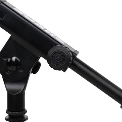 Shure by Gator SH-TRIPODSTANDTBM Tripod Boom Microphone Stand, Black image 7