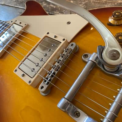 Gibson Les Paul Custom Shop Historic 1958 Reissue with Bigsby (R8) Iced Tea Burst 2012 LPR8 image 13