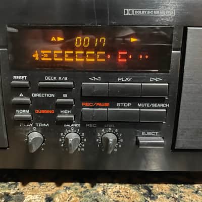 Yamaha KX-W382 Natural Sound Dual Stereo Cassette | Reverb