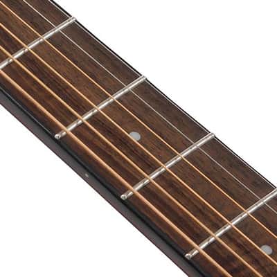 Ibanez AW54LCE OPN Left Handed Acoustic Electric Guitar. Open Pore Natural image 11