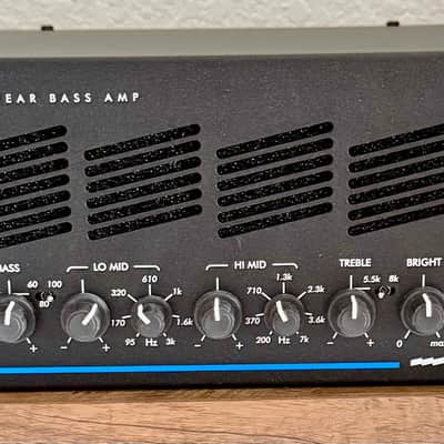 EBS 802 Pro 750-Watt Bass Amp Head 2020 - Present - Black image 4