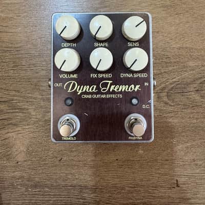 Crab Guitar Effects Dyna Tremor Tremolo Slicer Modulation Glitch Shoegaze Rare image 1