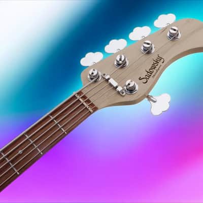Sadowsky MetroExpress 21-Fret Hybrid P/J Bass Morado Fingerboard 5-String High Polish - Sage Green Metallic, Demo Video! image 5