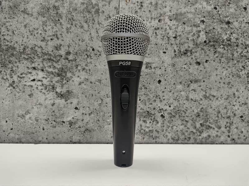 Shure PG58 Black | Reverb Canada