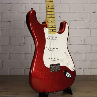 Nash S-57 Alder Electric Guitar Red Sparkle Hardtail Extra Light Aging w/Nash Case #COL60 image 2