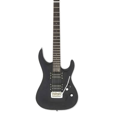 Aria MAC-STD-MBK Pro II MAC Series Basswood Carved Top Bolt-On