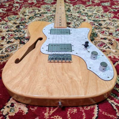 2007 Fender Japan TN-72 Thinline Telecaster Natural Reissue CIJ image 9