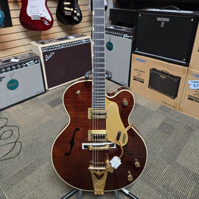 Gretsch G6122T-59 Vintage Select Edition '59 Chet Atkins® Country Gentleman® Hollow Body with Bigsby® 2024 - Walnut Stain Lacquer image 1