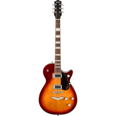 Gretsch G5220 Electromatic Jet BT Single-Cut V Stoptail Sweet Tea - Electric Guitar image 1