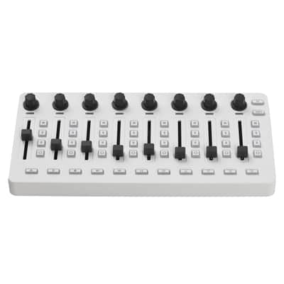 MIDI Controlle Midi Mixer Midi Foot Controller USB MIDI Controller Mixer with 43 Buttons 8 Knobs 8 Push Buttons BT Connection Battery/Type-C Power Supply Mini Midi Keyboard image 2