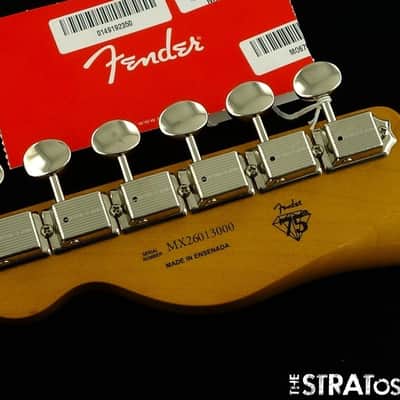 Fender Vintera III Late 50s Telecaster Tele NECK & TUNERS, Late 50s image 6