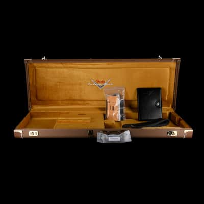 Fender Custom Shop 1957 Stratocaster NOS Santa Monica Sparkle Truetone Color Set With Case image 16