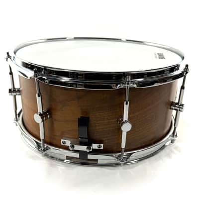 Used Vertical Drum Co Intro Walnut Snare Drum 14x7" image 4