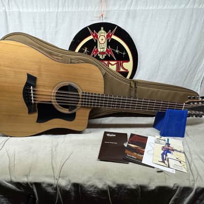 Taylor Somos Collection 150ce Bajo Quinto 10-string Dreadnought Acoustic Guitar with Soft Case 2026 image 1