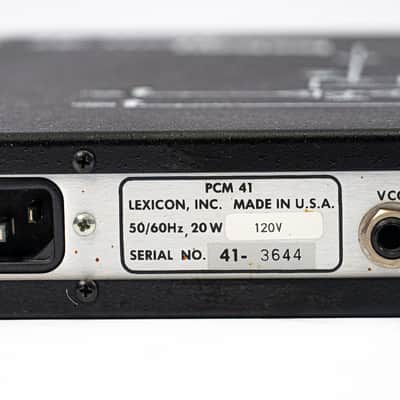 Lexicon PCM 41 Digital Delay – Vintage Studio Effects Processor image 5