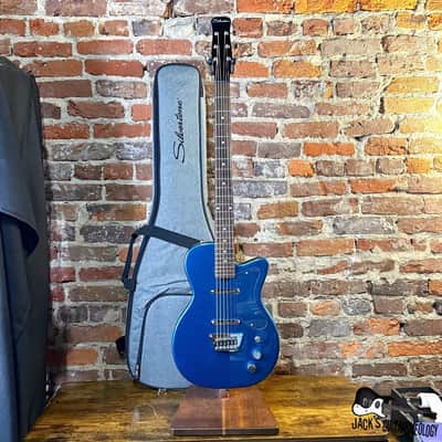 Silvertone 1373 Baritone Electric Guitar w/ GB (2026 - Pelham Blue)
