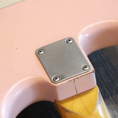 MINT! 2023 Nash S-63 Electric Guitar Shell Pink Relic + Fender Case image 18