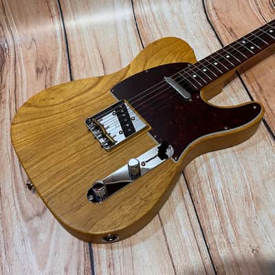 Fender MIJ Limited Telecaster Raw Ash RW VNT image 8