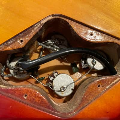 Vintage 1970s Greco EG 480 Electric Guitar LP Custom Burst Maxon Pickups les paul image 18