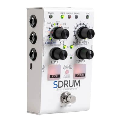 Immagine DigiTech Automatic Drum Machine Pedal Multi Effect Processor (SDRUM-U) - 2